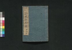 誹風新柳樽 四編中 / Haifū Shin Yanagidaru (Collection of Senryū Poems, New Selection), Part 4 (2) image