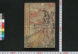 新撰折句画譜 初篇 / Shinsen Sekku Gafu (Collection of Acrostic Poems with Illustrations), Part 1 image
