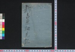新吉原細見記 / Shin Yoshiwara Saikenki (Guidebook for Visitors to New Yoshiwara District) image