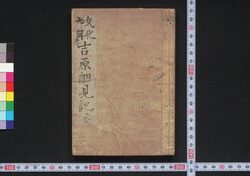 ［新吉原細見］ / [Shin Yoshiwara Saiken] (Guidebook for Visitors to New Yoshiwara District) image