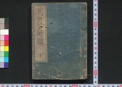 万世江戸町鑑 下 / Bansei Edo Chōkan (Geographical Description of Edo), 2 image