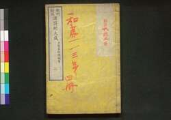 類例対比諸罰則大成 三 / Ruirei Taihi Shobassoku Taisei (Book of Laws), 3 image
