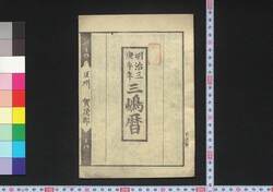 明治三庚午年三嶋暦 / Mishima Goyomi (Calendar Created by the Kawai Family for 1870) image