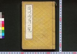 淀川両岸一覧 上り船之部 / Yodogawa Ryōgan Ichiran, Noboribune no Bu (Illustrated Guide to Famous Places along Yodo River, Upstream) image