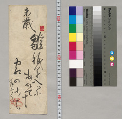 [俳句短冊] / Document of Saku District, Shinano Province image