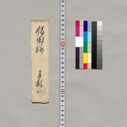 口上(御願申置候名号頂戴につき) / Document of Saku District, Shinano Province image