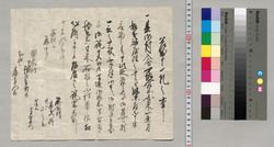 差出申一札之事(御尋に預につき詫書差出) / Document of Saku District, Shinano Province image