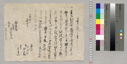 差出申一札之事(御尋に預につき詫書差出) / Document of Saku District, Shinano Province image