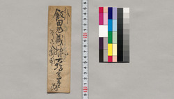 飯田九蔵宛書簡(借用金返済期日延引願) / Document of Saku District, Shinano Province image