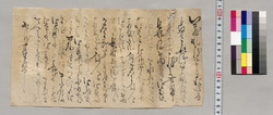 断簡(旦那様廿九日に長野県より御出張につき) / Document of Saku District, Shinano Province image