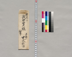 飯田実宛書簡(新田之方の事につき願上書) / Document of Saku District, Shinano Province image