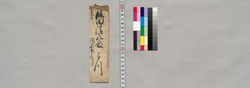 飯田清八宛書簡（馬流大雷火にて延引につき） / Document of Saku District, Shinano Province image