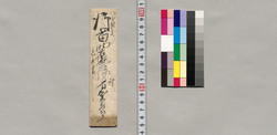 柳澤利根蔵宛書簡(有賀庄左衛門方まで出向可被下候につき) / Document of Saku District, Shinano Province image