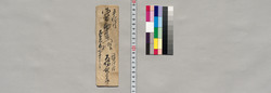 御苗助右衛門宛書簡(林一件取引につき出向願) / Document of Saku District, Shinano Province image