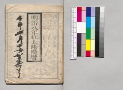 明治八年乙亥太陽略暦 image