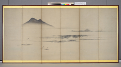 隅田川窯場図屏風（左隻） image