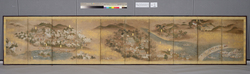 江戸名所図屏風 / Folding Screen with Famous Places in Edo image