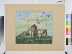 大東亜戦争海軍美術　ジャワ沖海戦 / Dai Tōa Sensō Kaigun Bijutsu (Naval Art of the Greater East Asia War), Naval Battle Off Java image