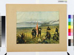 大東亜戦争海軍美術　アリューシャン上陸 / Dai Tōa Sensō Kaigun Bijutsu (Naval Art of the Greater East Asia War), Landing on the Aleutian Islands image