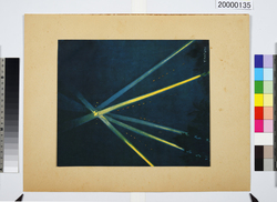 大東亜戦争海軍美術　対空夜戦 / Dai Tōa Sensō Kaigun Bijutsu (Naval Art of the Greater East Asia War), Aerial Defense at Night image