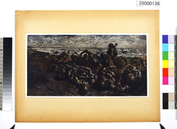 大東亜戦争陸軍作戦記録画　(1)　コタ・バル / Army Campaign Record Paintings of the Greater East Asia War, (1) Kota Bharu image