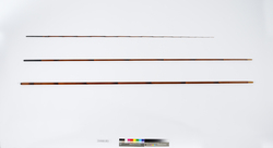 江戸和竿（福子・鱸竿)　銘　満珠 / Edo Wazao (Bamboo Fishing Rod) for Sea Bass, Inscribed “Manju” image