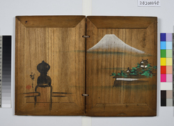 本挟み　日本橋風景図 image