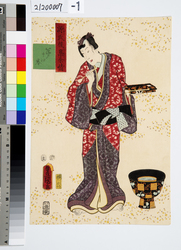 源氏後集余情　第十四の巻　葵 / Genji Gojū Yojō, (Lingering Sentiments of a Late Collection of Genji), Volume 14, Aoi image