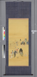 日本橋人物往来図 / Scene of People Coming and Going at Nihombashi image