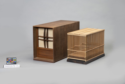 鴬鳴き台用 鳥篭外箱 / Bird Cage Outer Casing for Bush Warbler Singing Perches image