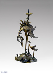 鶴亀燭台 / Crane and Tortoise Candlestand image