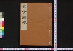 蘇黄題跋(東坡題跋・山谷題跋) / Sokō Daibatsu (Tōba Daibatsu, Sankoku Daibatsu) (Book of Arts and Crafts) image