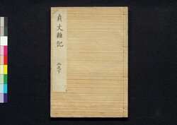 貞丈雑記　二之下 / Teijō Zakki (Book of Rites and Etiquette Written for Descendants of Samurai Family), 2 (2) image