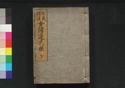 女諸通文鑑 下 / Onna Shotsū Fumi Kagami (Textbook of Writing for Women), 2 image
