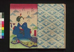 夜嵐阿鬼奴花廼仇夢 三編中 / Yoarashi Okinu Hana no Adayume (Book of Literature), Part 3 (2) image