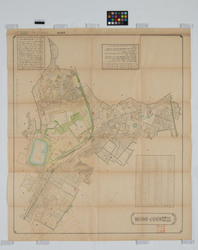 明治29年2月調査東京市十五区全図 8 東京市下谷区全図 / Complete Map of the 15 Wards of Tokyoshi Surveyed in February 1896 Part 8, Complete Map of Shitayaku, Tokyoshi image