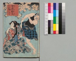 教草女房形気 18編上下 / Oshiegusa Nyōbōkatagi, Vol. 18, Part 1 and 2 image