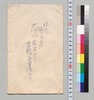 永井荷風より永井久一郎(父)への書翰(絵葉書)/Letter image