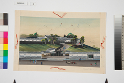 江戸大名屋敷図　岩国藩吉川家　正月 / Map of Daimyō Residence in Edo, Iwakuni Domain Kikkawa Family, January image