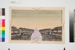 江戸大名屋敷図　吉原 / Map of Daimyō Residence in Edo, Yoshiwara image