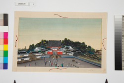 江戸大名屋敷図　芝　増上寺 / Map of Daimyō Residence in Edo, Shiba, Zojoji Temple image