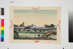 江戸大名屋敷図　上山藩松平家 / Map of Daimyō Residence in Edo, Kaminoyama Domain Matsudaira Family image