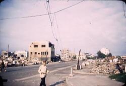 見わたす限りの焼け跡(日本橋付近) / Burnt Ruins as Far as the Eye Can See (Near Nihombashi) image