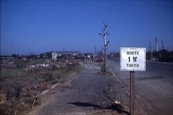 「ROUTE 1W TOKYO」の標識 / “ROUTE 1W TOKYO” Sign image
