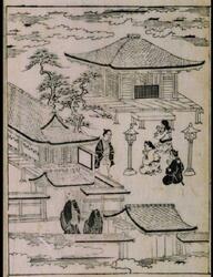 江戸名所記 巻五 / Guide to Famous Sites in Edo, Volume 5 image