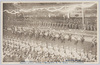 各皇族宮殿下の御徒歩/Their Imperial Highnesses the Princes Walking in the Procession image