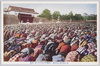 二重橋前女学生五千名の祈願/Prayer by 5,000 Girl Students in Front of the Nijūbashi Bridge image