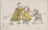 日露戦争風刺絵葉書　No.104/Satirical Cartoon Postcard Depicting the Russo-Japanese War No.104 image