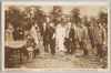 摂政宮殿下焼跡視察(警視総監より説明を聞召さる)/His Imperial Highness the Prince Regent Inspecting the Fire-Devastated Area (Listening to an Explanation from the Superintendent-General of the Metropolitan Police) image