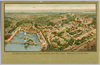 THE　BIRD'S　EYE　VIEW　OF　THE　TOKYO　TAISHO　EXPOSITION,UYENO　PARK,TOKYO./The Bird's Eye View of the Tokyo Taishō Exposition, Ueno Park, Tokyo image